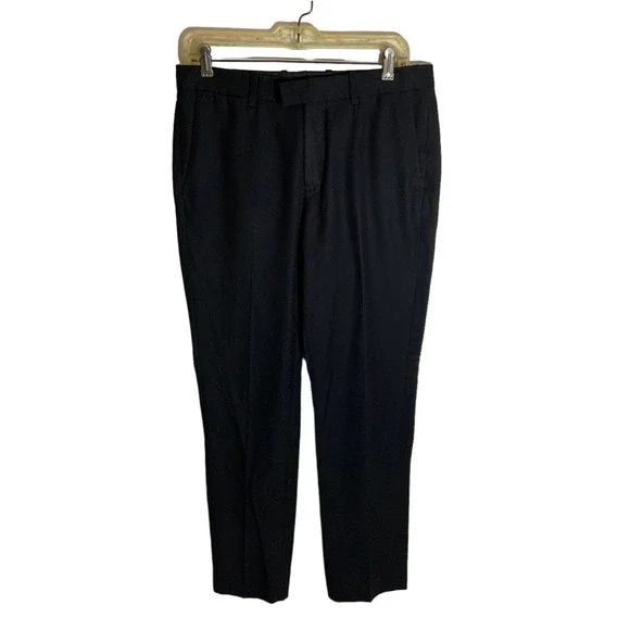 H&M | Pants | Mens Hm Slim Fit Dress Pants Slacks Black Size 33r | Poshmark